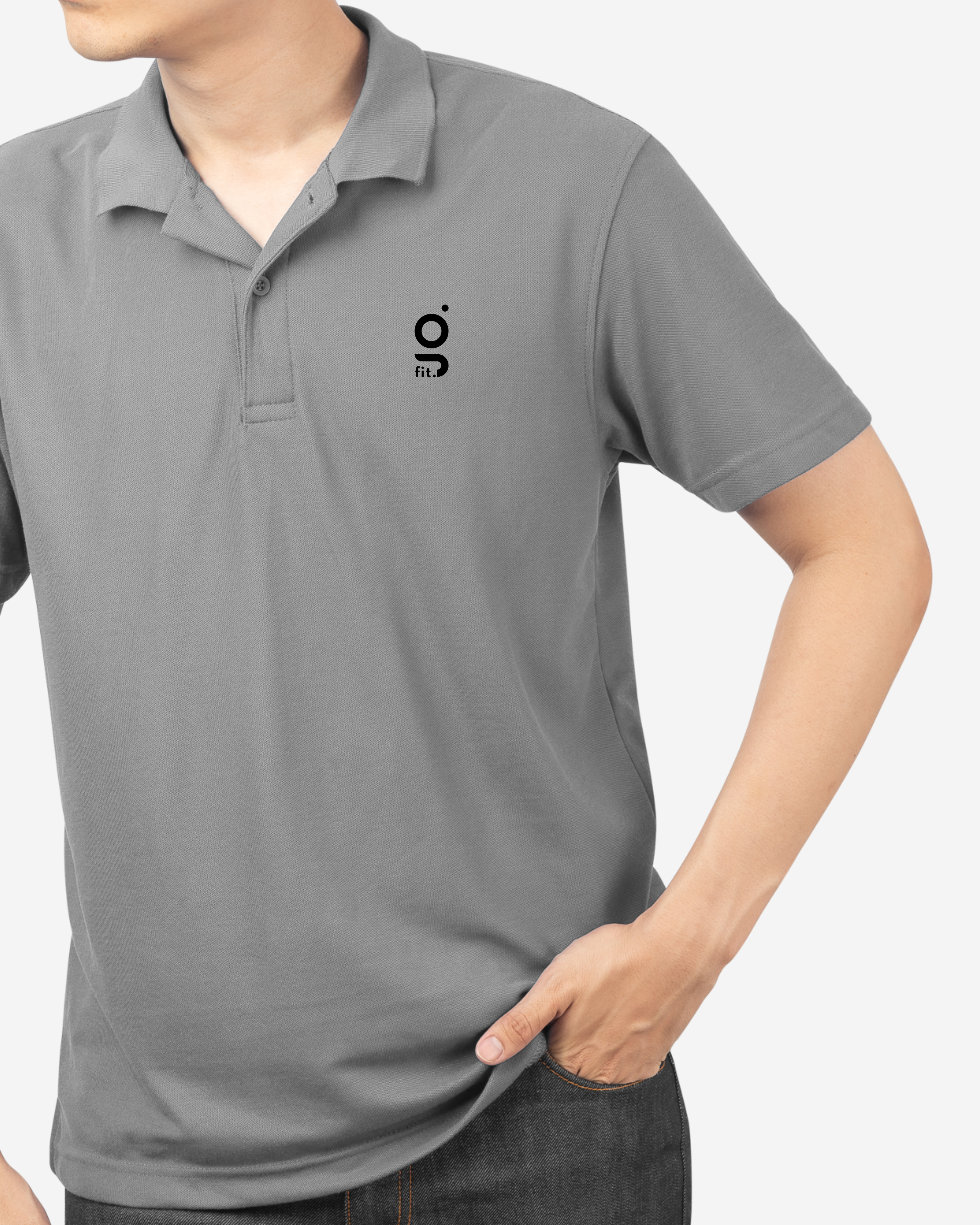 Grifit Polo T-shirt For Mens Poly Cotton Matte